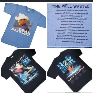 Brad Paisley Tour t-shirts ( Set Of Two)